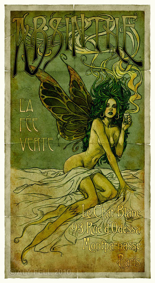 The Absinthe Fairy by Aly Fell
